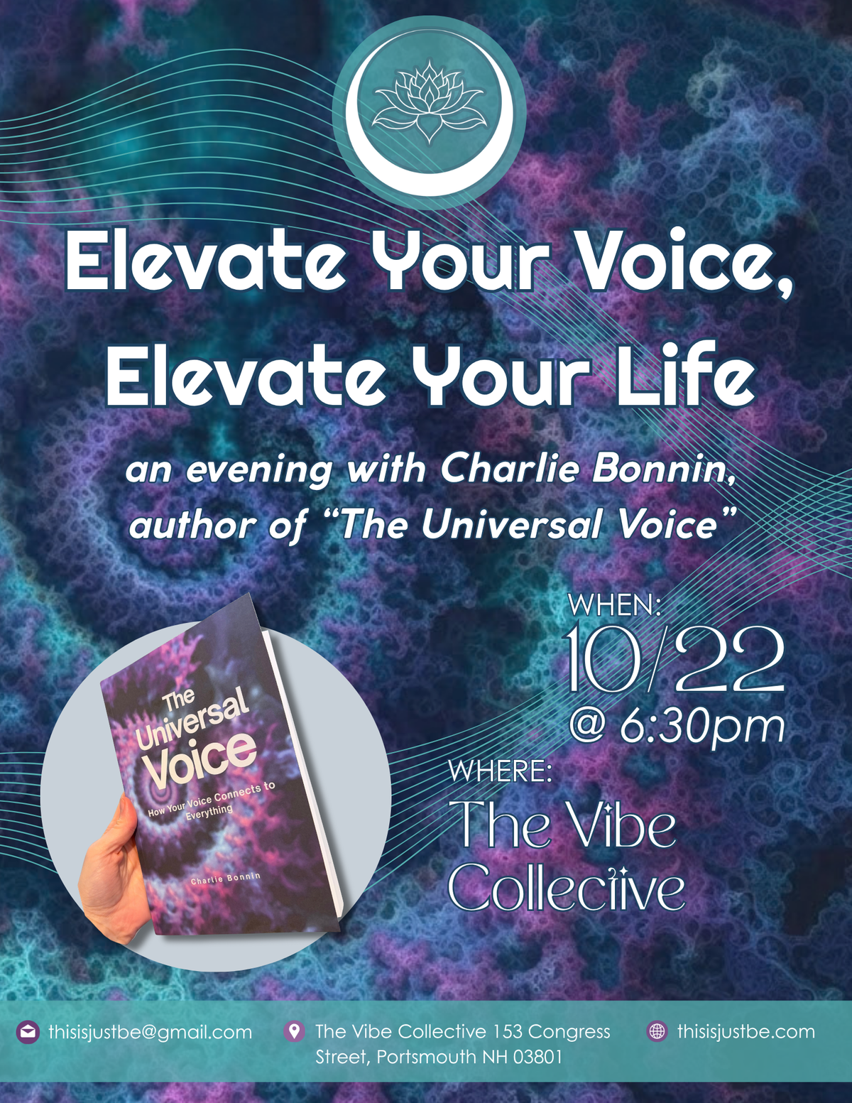 Elevate Your Voice, Elevate your Life